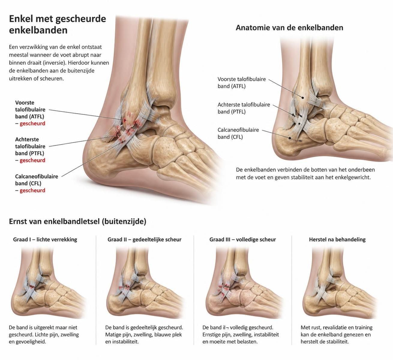 ontdek wat te doen bij gescheurde enkelbanden en leer effectieve tips om deze blessures te voorkomen. blijf mobiel en gezond met onze deskundige adviezen.