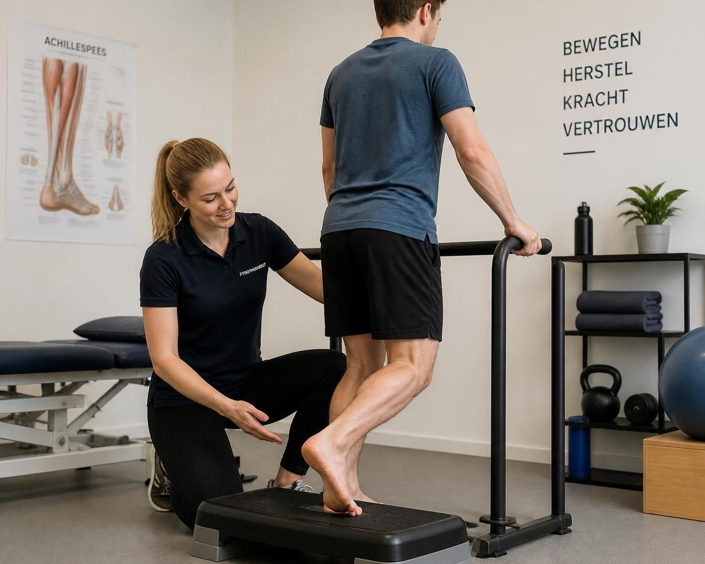 ontdek de symptomen, behandelingsmogelijkheden en herstelprocessen van een gescheurde achillespees voor een snel en effectief herstel.