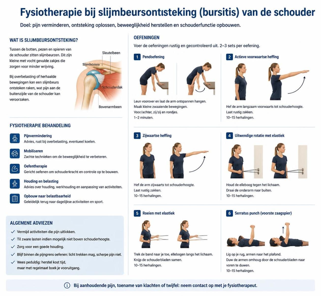 ontdek de oorzaken, symptomen en effectieve behandelingen voor schouder slijmbeursontsteking om snel verlichting te krijgen en herstel te bevorderen.