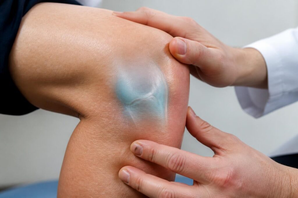 ontdek wat knie met vocht betekent, de oorzaken ervan en effectieve behandelingen om pijn en zwelling te verminderen.