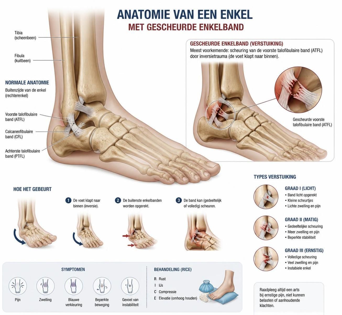 ontdek de symptomen van een gescheurde enkelband en leer effectieve behandelingen om snel te herstellen. lees onze gids voor advies en tips.