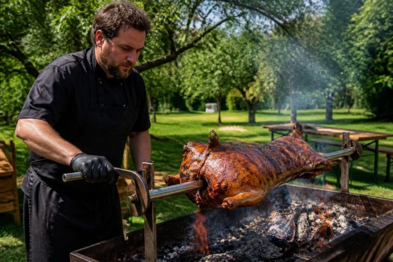 ontdek alles wat je moet weten over spit roast: technieken, tips en recepten voor perfect gegrild vlees.