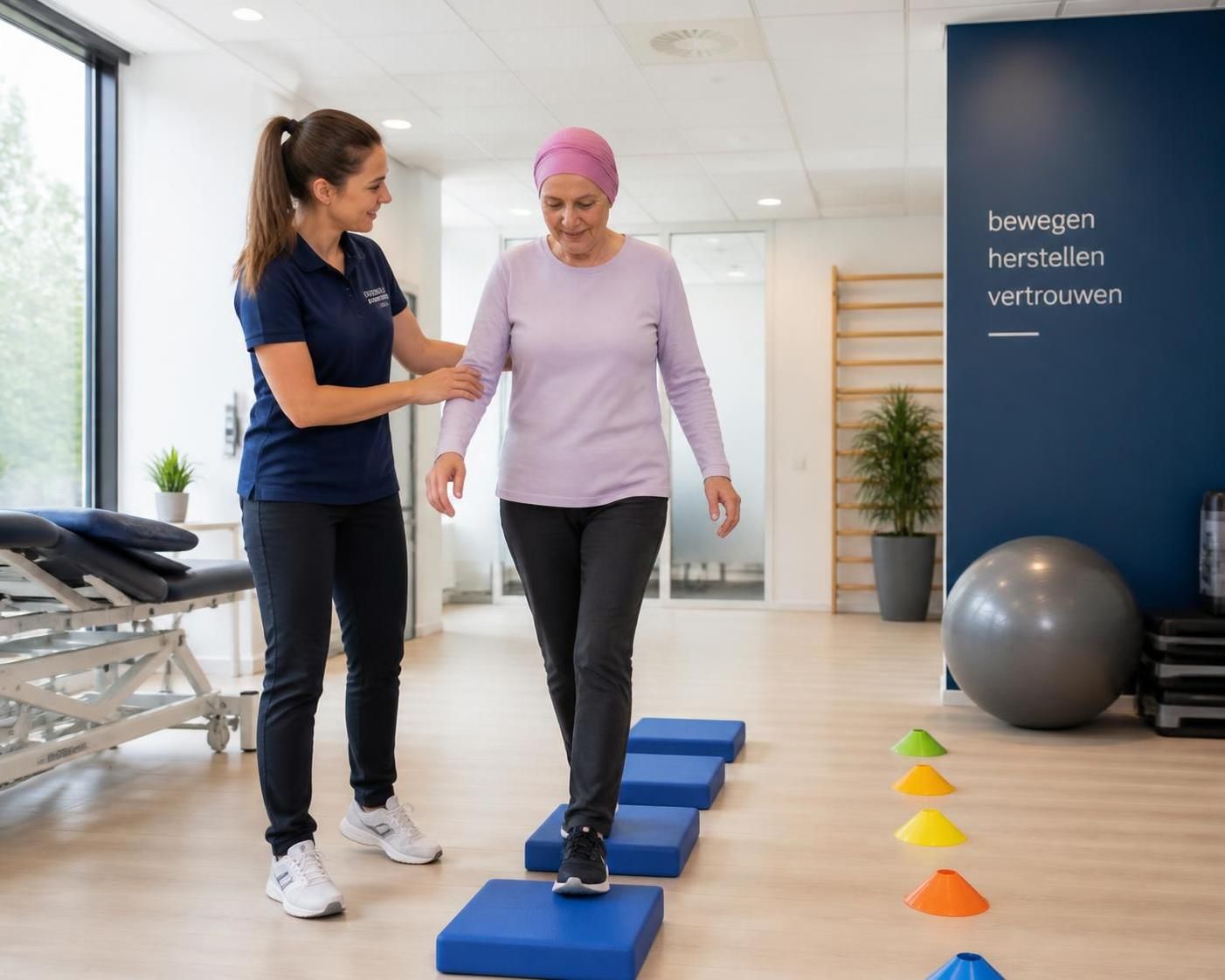 effectieve fysiotherapie bij oncologie helpt het herstel te ondersteunen door gerichte oefeningen en therapieën die de mobiliteit verbeteren en het welzijn bevorderen.