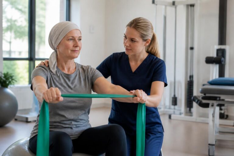 effectieve fysiotherapie bij oncologie helpt het herstel te ondersteunen en verbetert de kwaliteit van leven van kankerpatiënten door gerichte behandelingen en oefeningen.