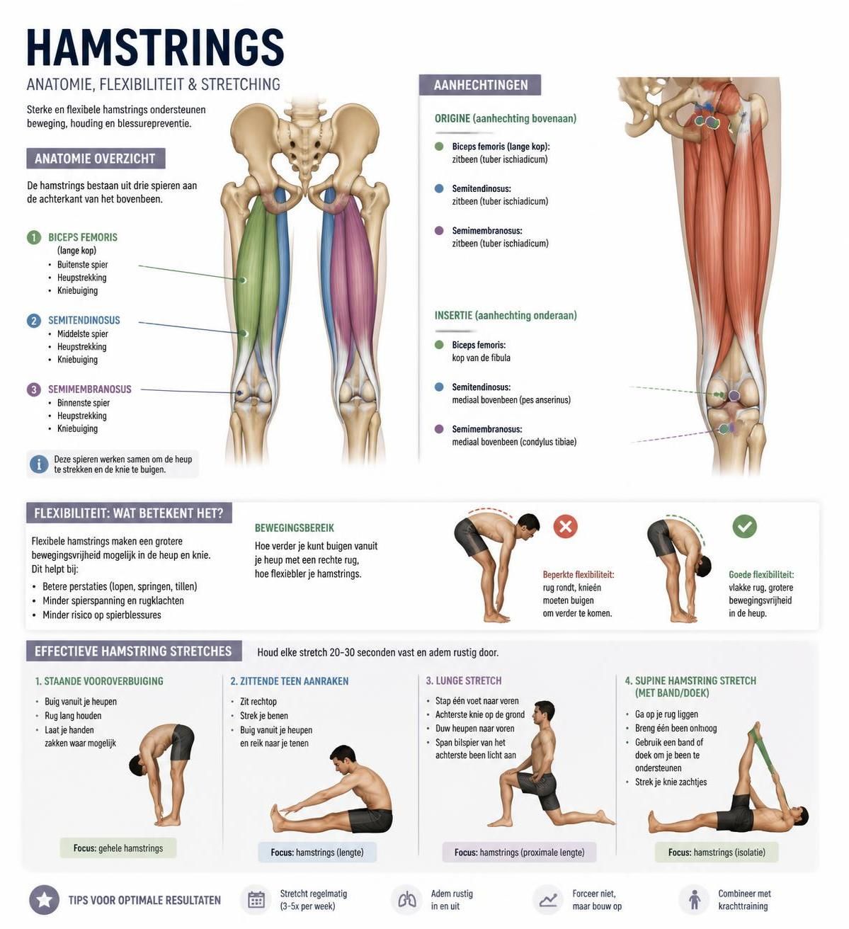 ontdek effectieve tips om je hamstrings te stretchen en je flexibiliteit te verbeteren. verbeter je mobiliteit en voorkom blessures met onze eenvoudige oefeningen.