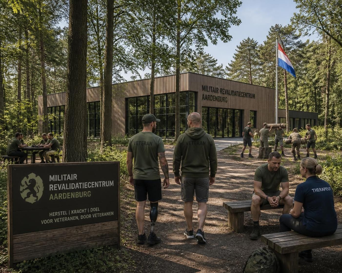ontdek hoe het militair revalidatie centrum aardenburg veteranen ondersteunt bij hun herstel en re-integratie na hun dienst.