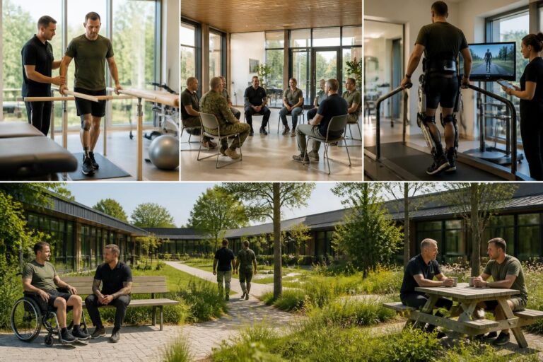militair revalidatie centrum aardenburg ondersteunt veteranen bij hun herstelproces door gespecialiseerde zorg en therapieën te bieden die gericht zijn op het verbeteren van hun fysieke en mentale gezondheid.