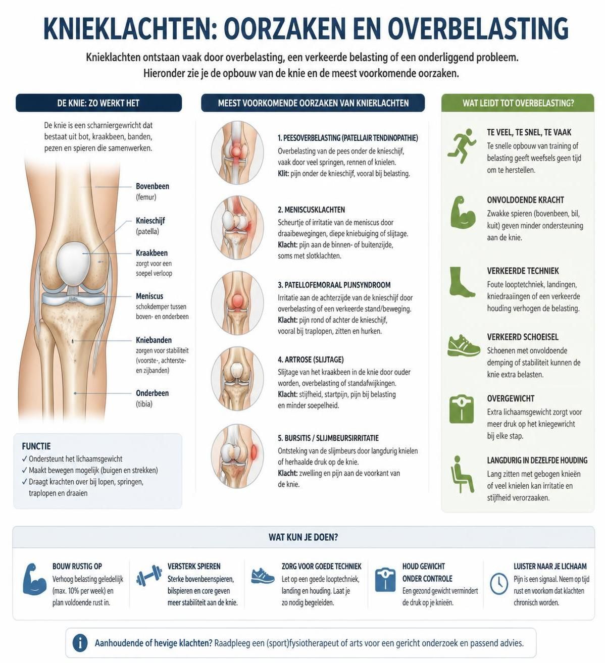 ontdek de symptomen, oorzaken en effectieve behandelingen van een overbelaste knie om snel herstel en pijnverlichting te bevorderen.
