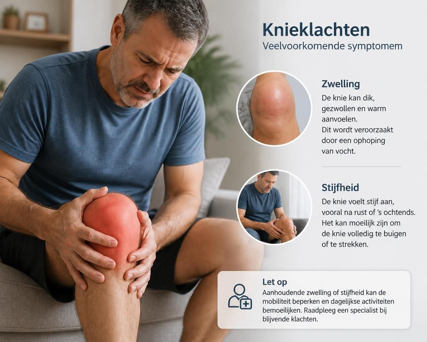 leer alles over overbelasting van de knie, inclusief de oorzaken, symptomen en handige preventietips om knieproblemen te voorkomen.