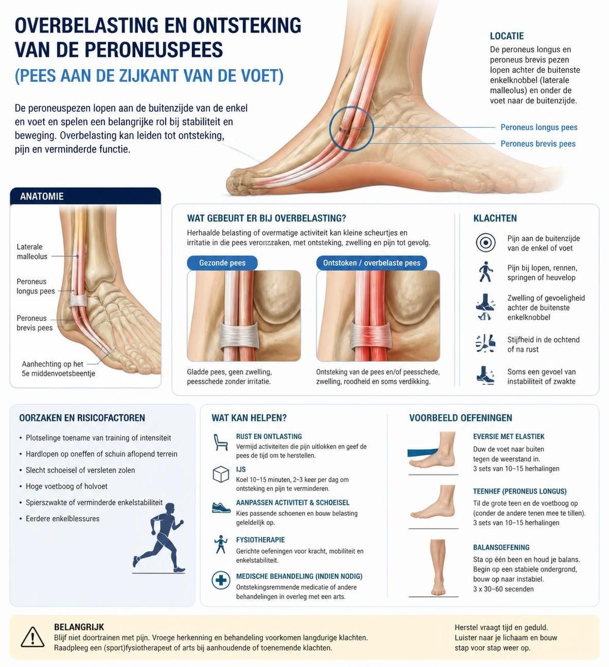 ontdek de oorzaken en effectieve behandelingen van peesontsteking aan de zijkant van de voet om snel pijnverlichting en herstel te bevorderen.