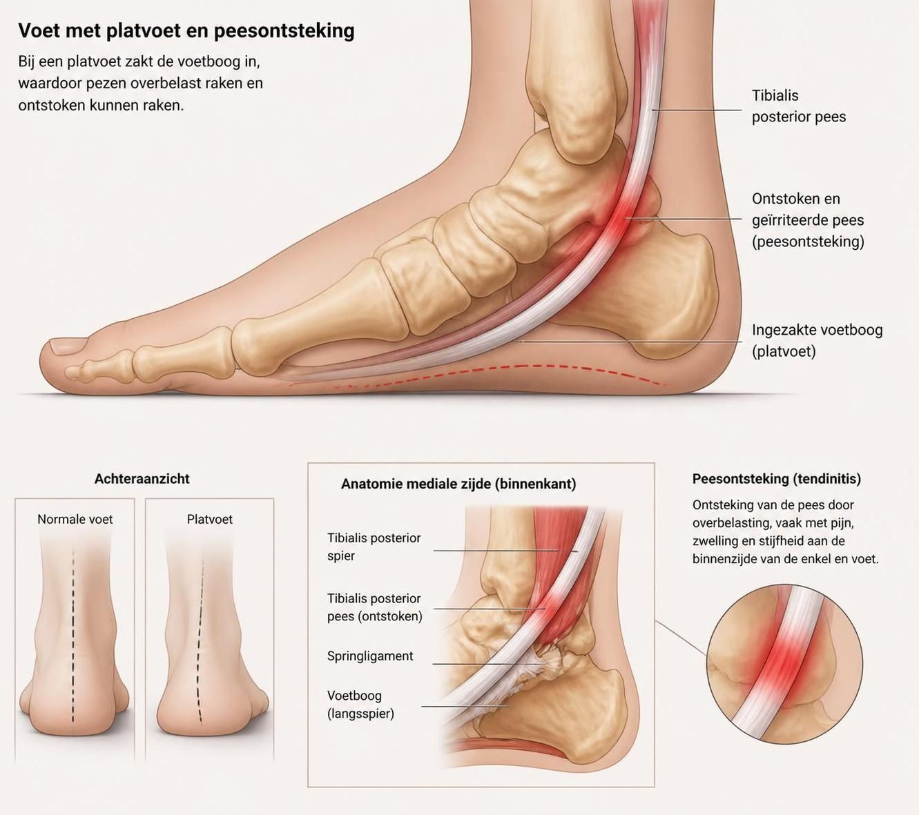 ontdek de oorzaken, symptomen en effectieve behandelingen van peesontsteking in de voet om snel te herstellen en pijn te verminderen.