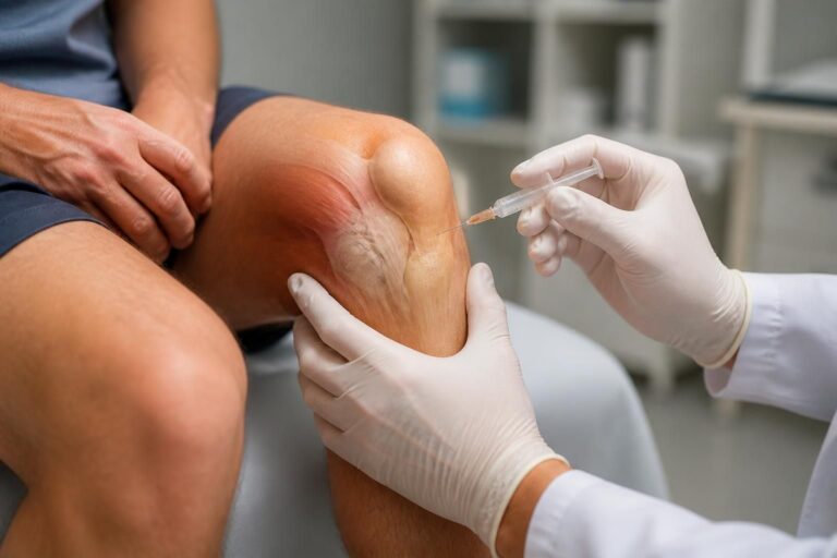 ontdek alles wat u moet weten over een injectie in de knie, inclusief het proces, de voordelen en mogelijke risico's voor een beter inzicht in uw behandeling.