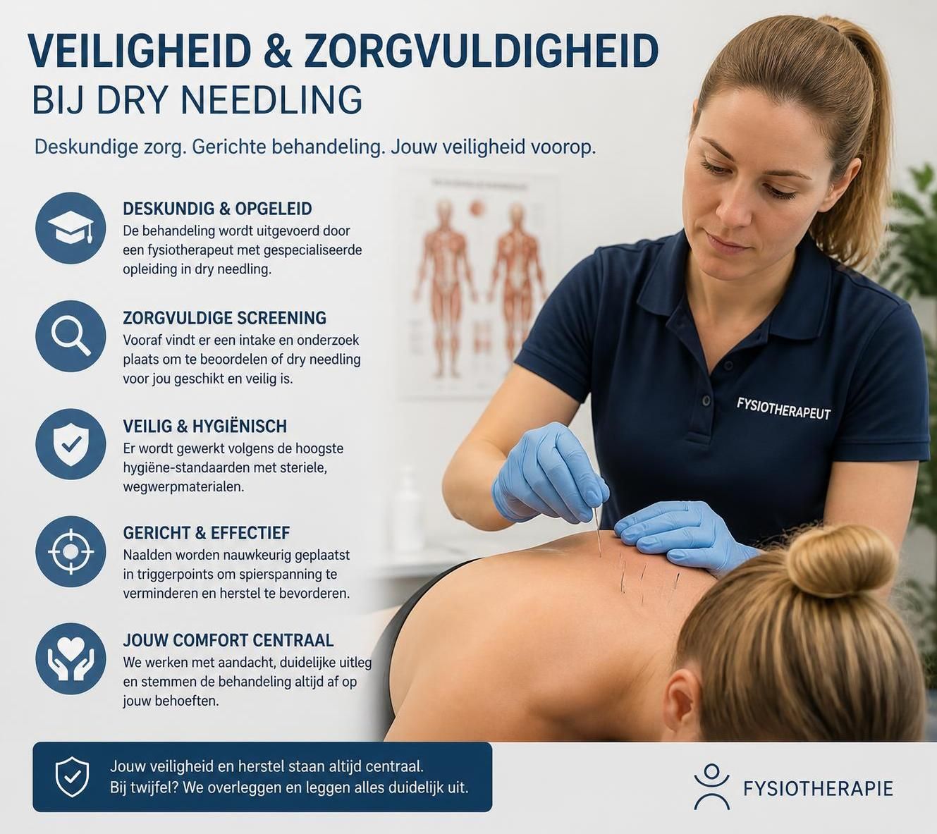 ontdek de mogelijke bijwerkingen van dry needling, wat u kunt verwachten na de behandeling en handige tips om ermee om te gaan voor een sneller herstel.