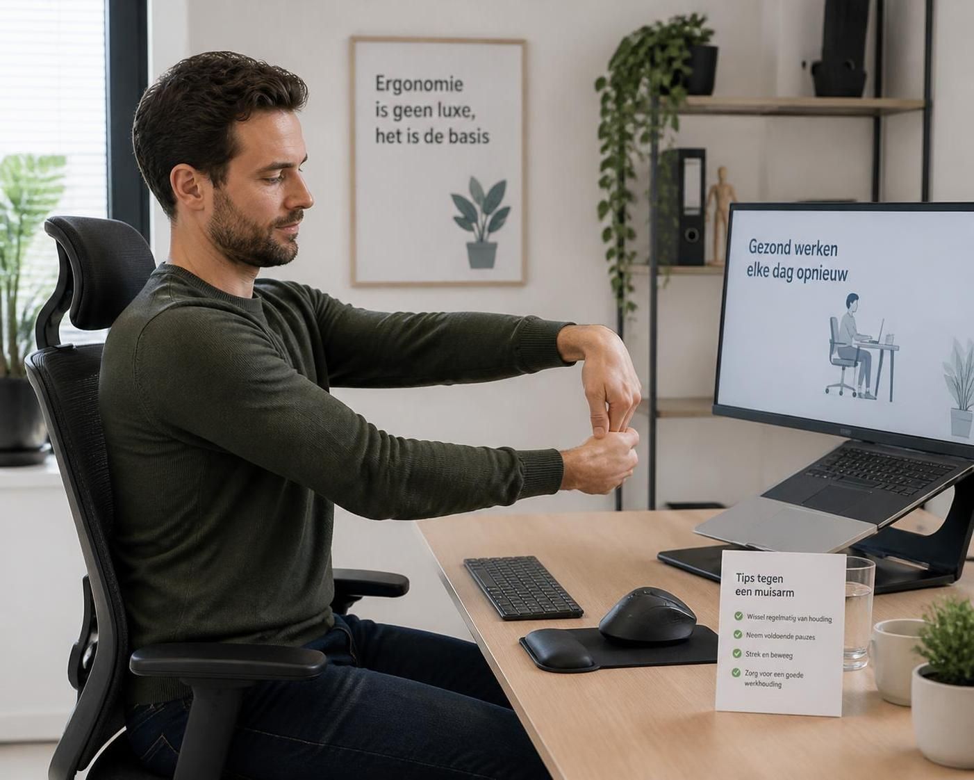 ontdek effectieve tips om muisarm te voorkomen en behandelen, zodat je pijn en ongemak tijdens het werken met de computer kunt verminderen.