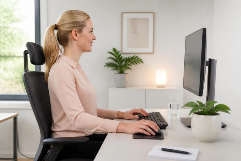 ontdek hoe een ergonomische muis helpt nek- en polsklachten te voorkomen voor een gezonde en comfortabele werkhouding.