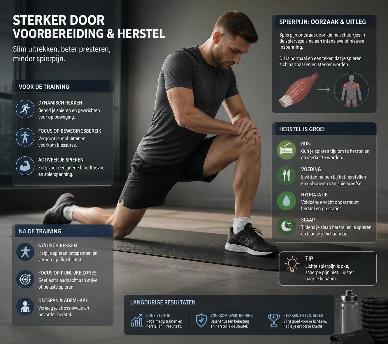 ontdek de voordelen en belangrijke aandachtspunten van sporten met spierpijn. leer hoe je veilig kunt blijven trainen en je herstel kunt verbeteren.