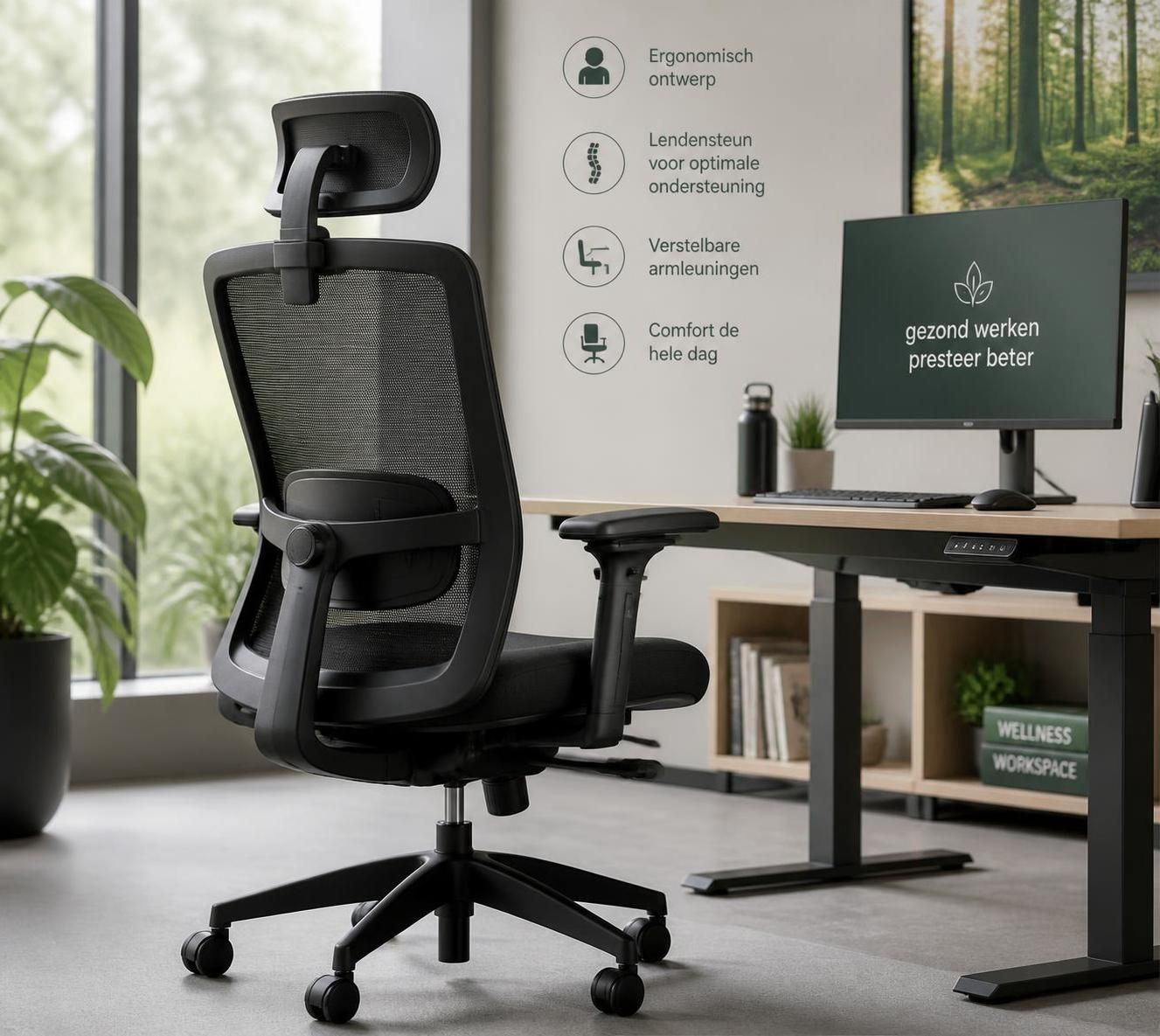 ontdek waarom een ergonomische bureaustoel essentieel is voor je gezondheid en hoe het je houding verbetert en rugpijn helpt voorkomen.